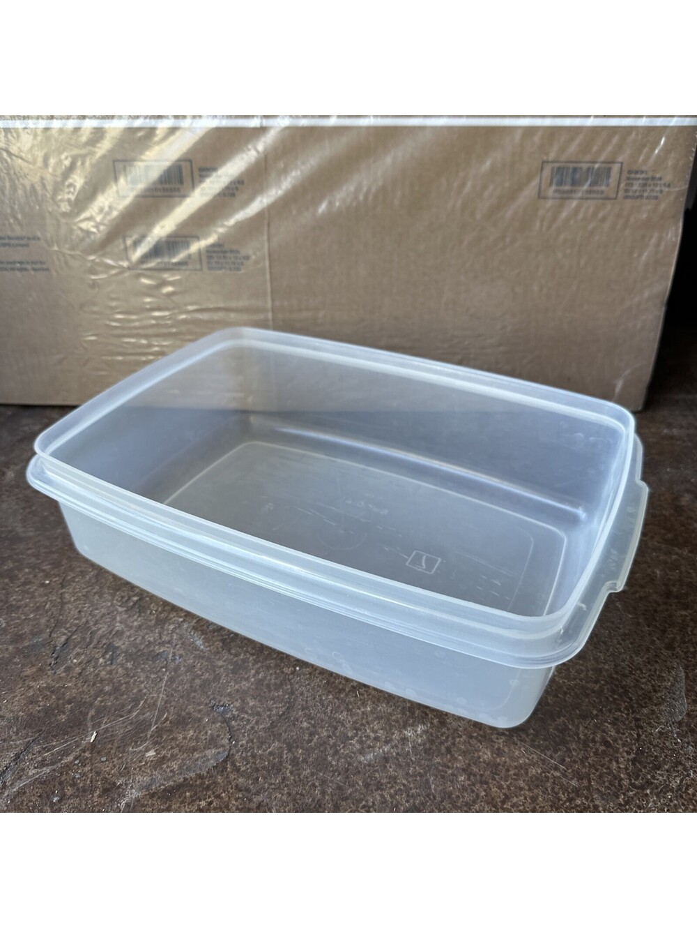 Rubbermaid Servin' Saver #7 17 Cup Storage Container Rectangle 0006 USA No Lid